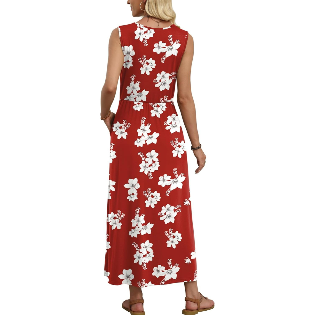 Summer Sleeveless Maxi Dress For Women