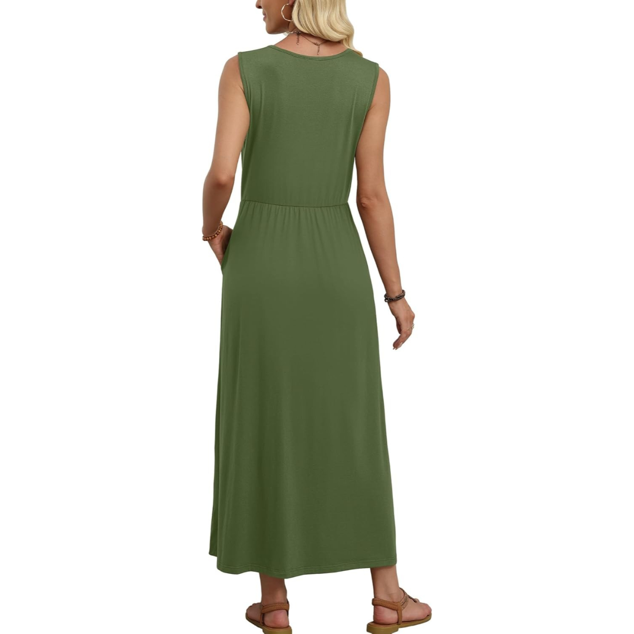 Summer Sleeveless Maxi Dress For Women