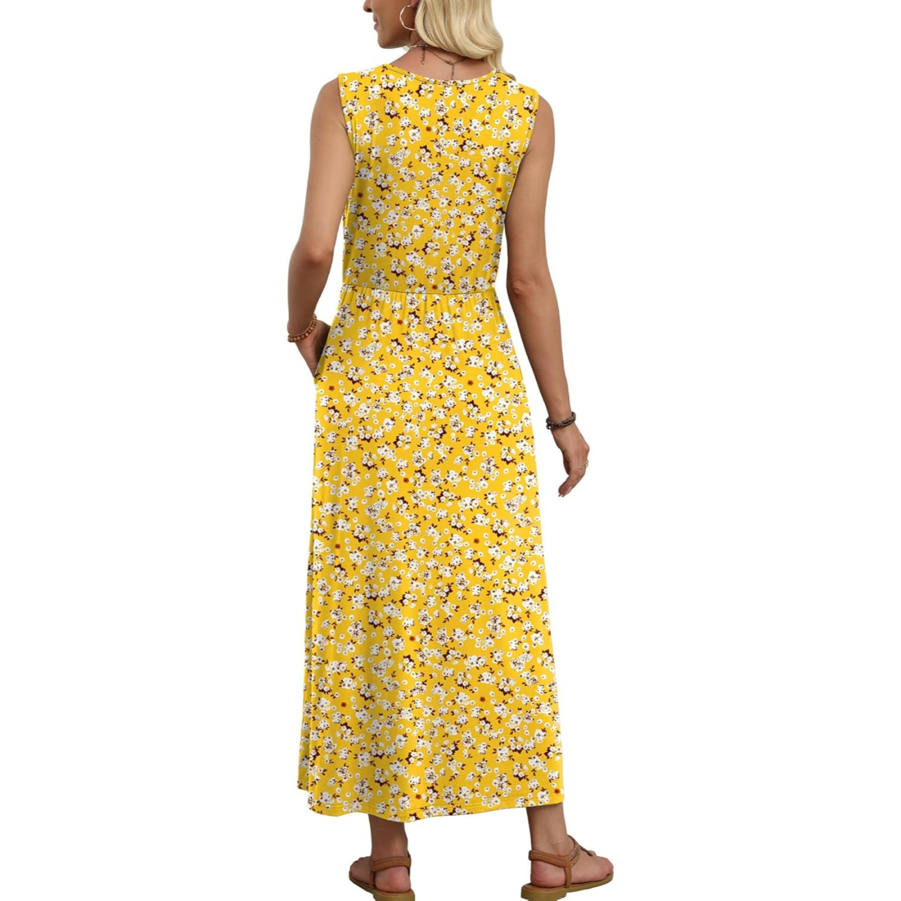 Summer Sleeveless Maxi Dress For Women