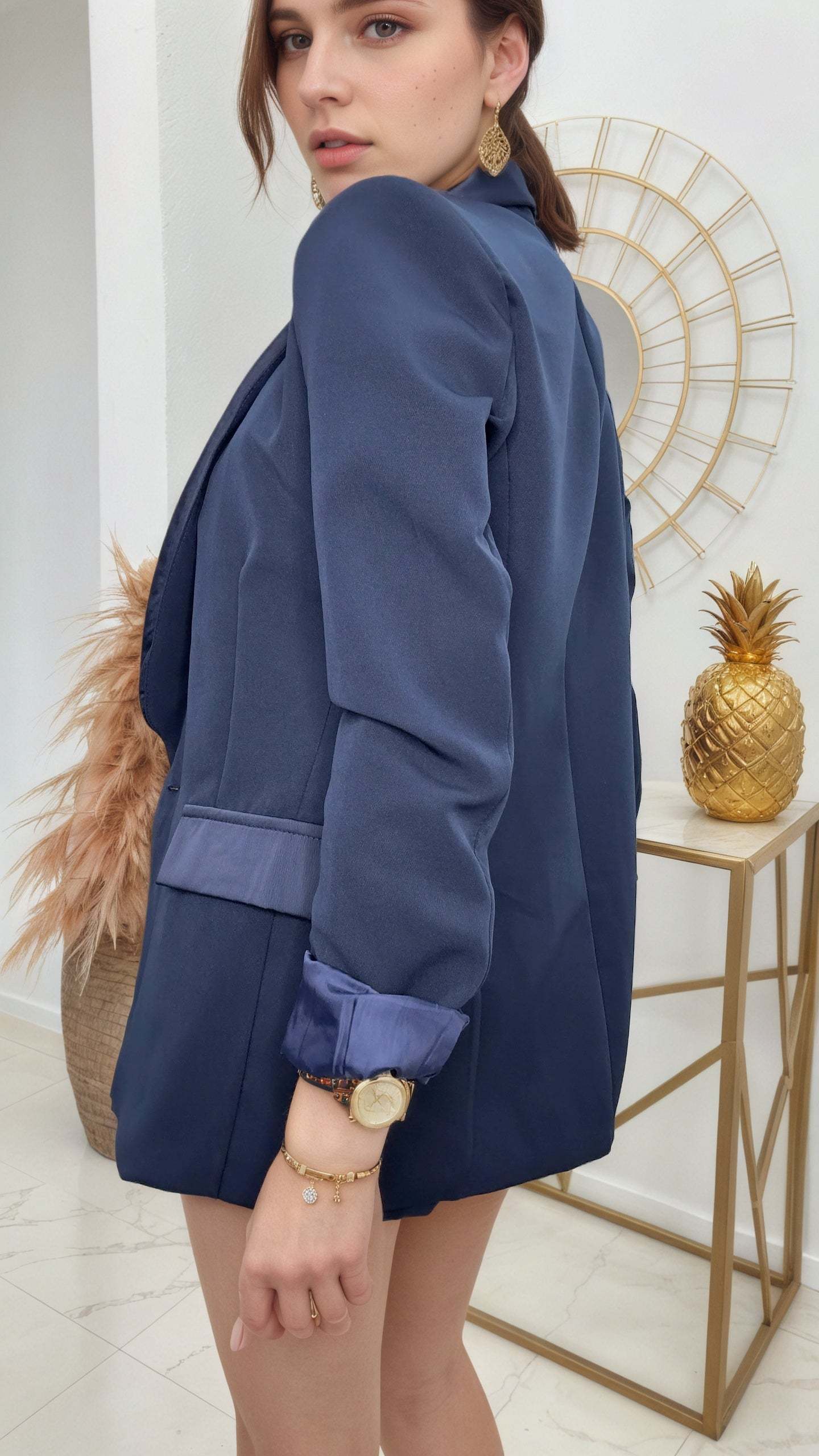 High Rise Blazer Set