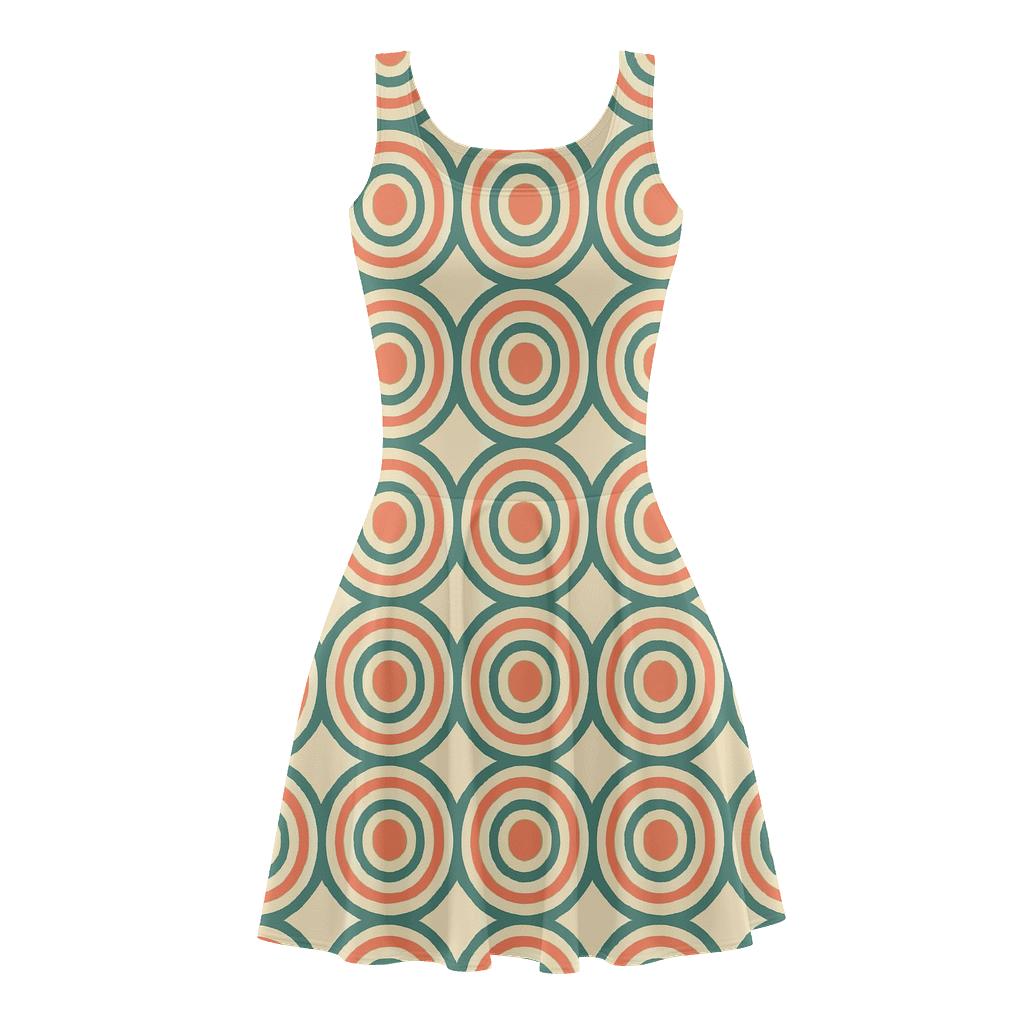 Concentric Track Registers stylish a-line skater dresses