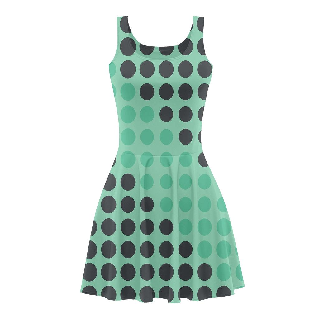 Phased Dot Matrix personalized fit skater dresses