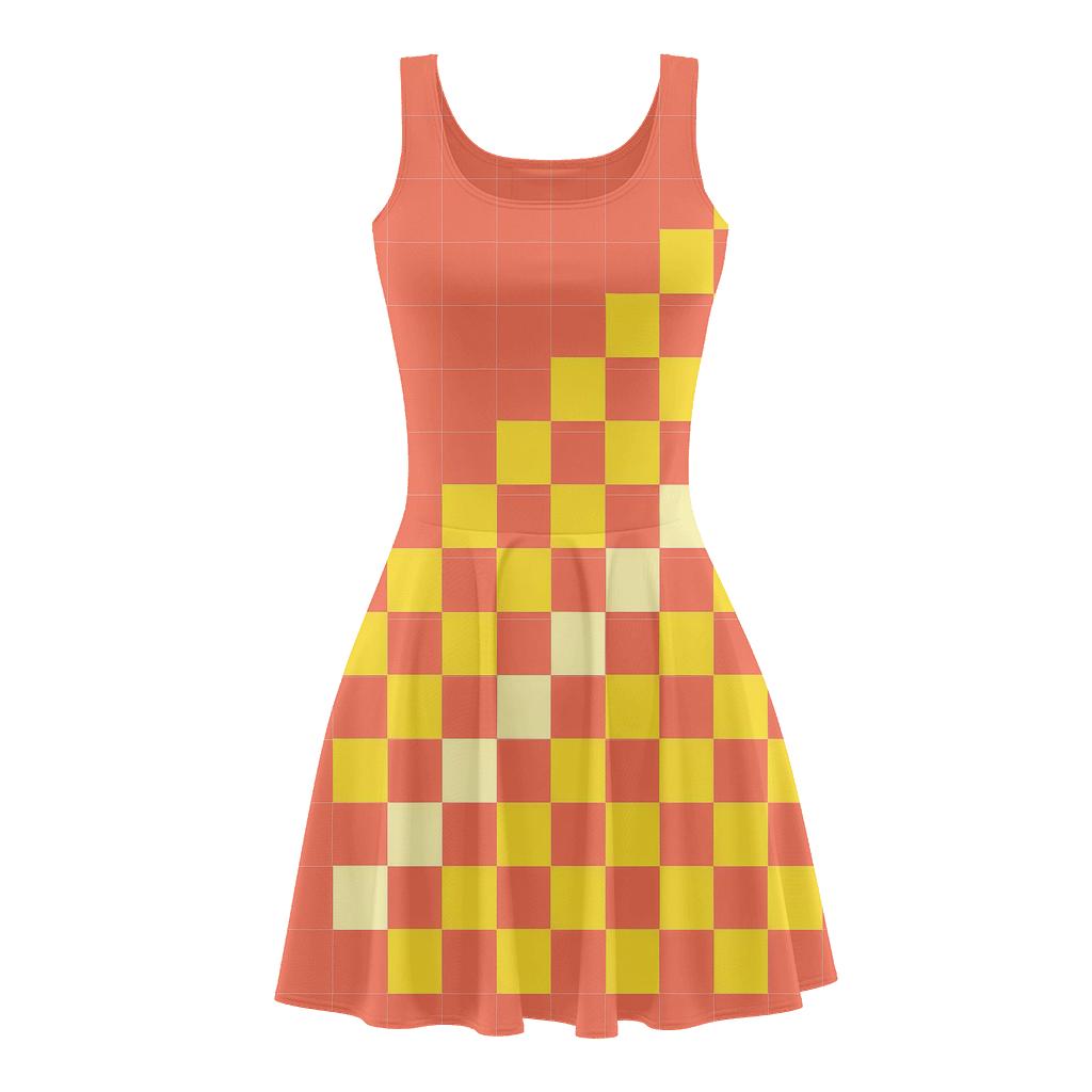 Solar Step Cascade skater dresses for occasions