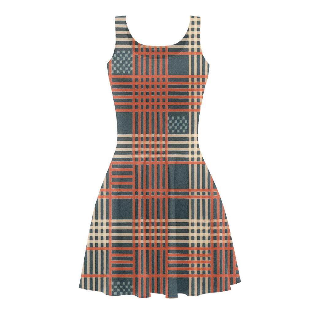 Crosshatch Modulation custom skater dresses