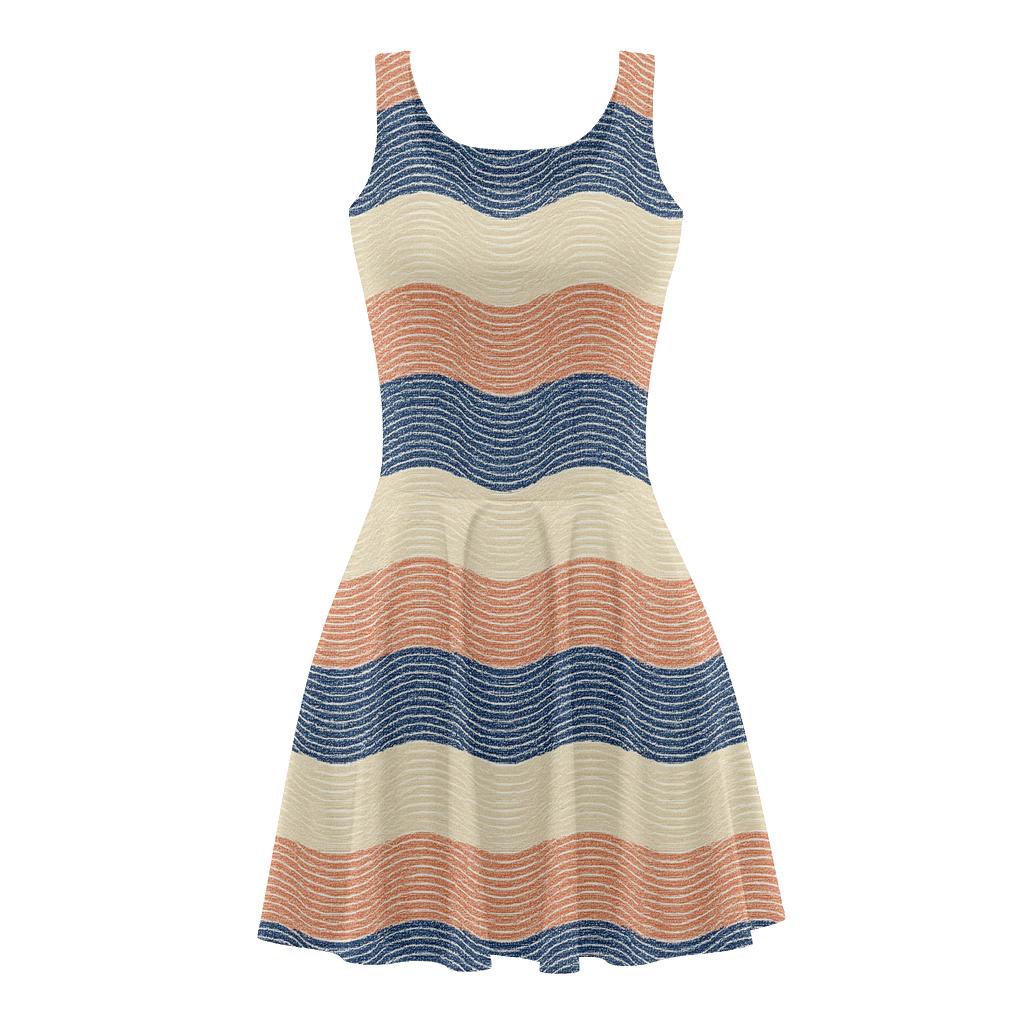 Band Ripple Register stylish a-line skater dresses