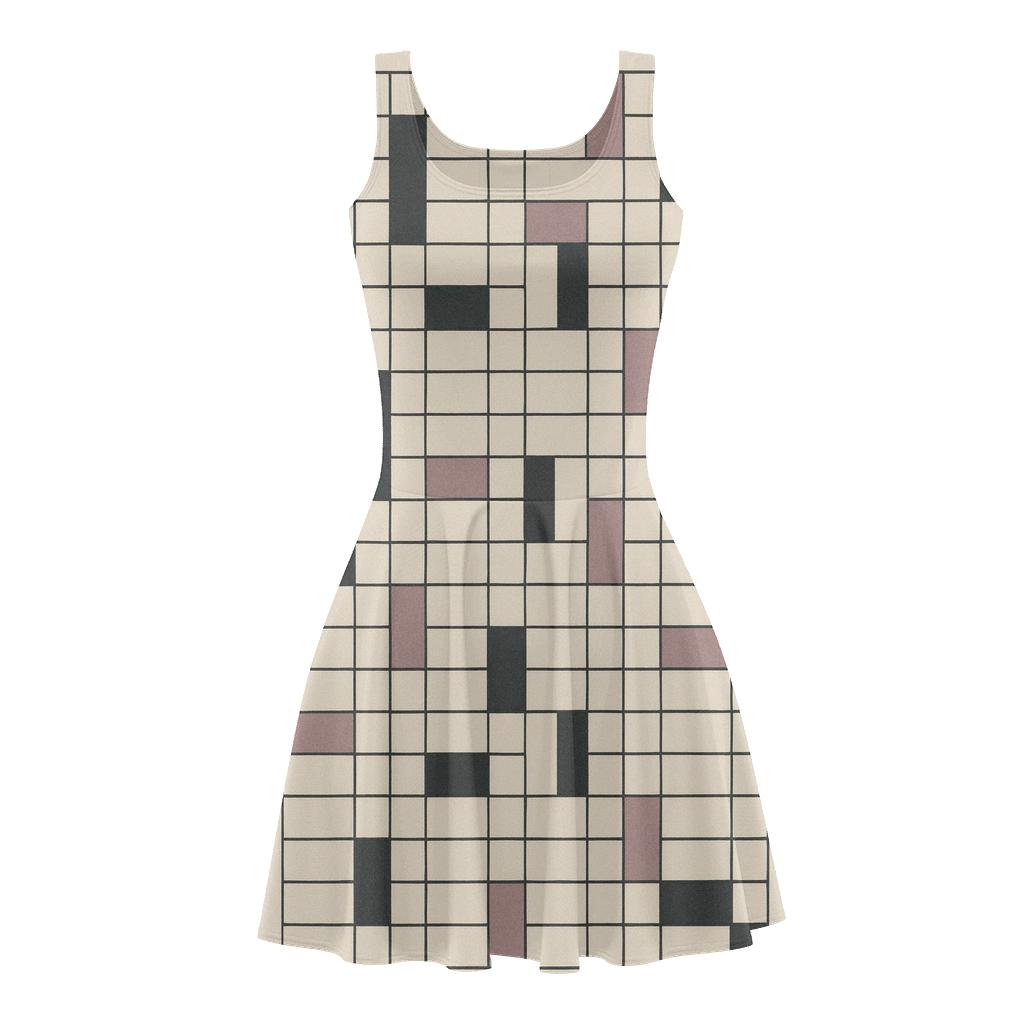 Pinned Grid Fragment custom skater dresses