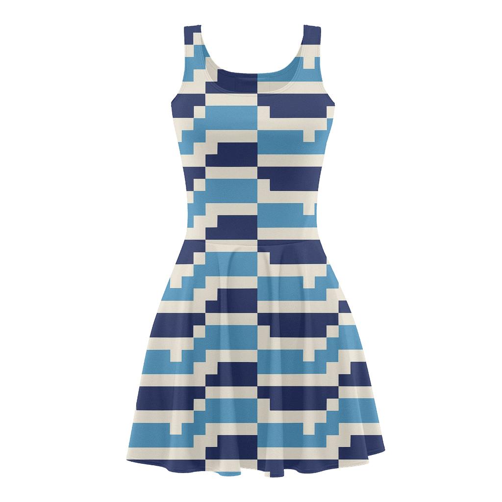 Band Step Resonance stylish a-line skater dresses