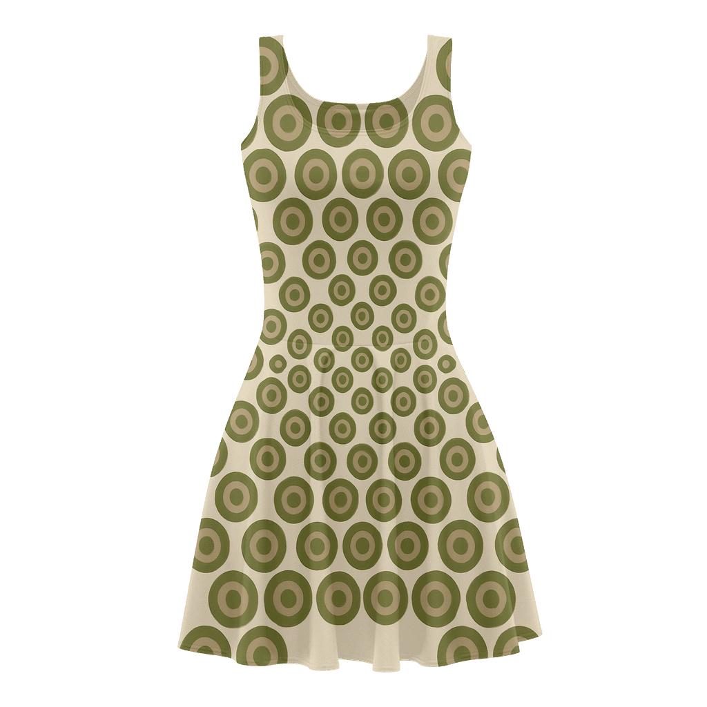 Cellular Modular Ripple personalized fit skater dresses