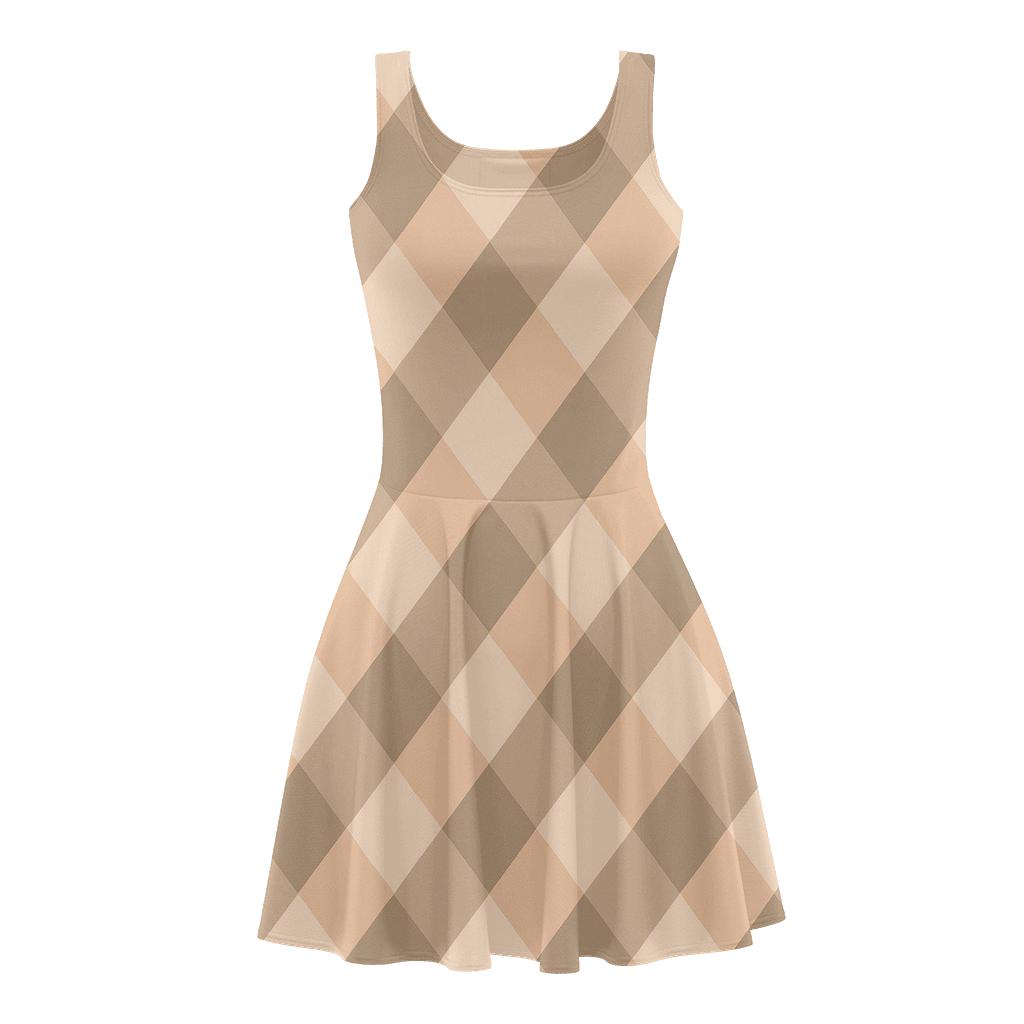 Diamond Tessera Flow skater dresses for occasions