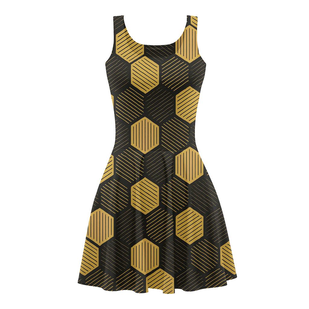 Symmetry Hex Weave Suite personalized fit skater dresses