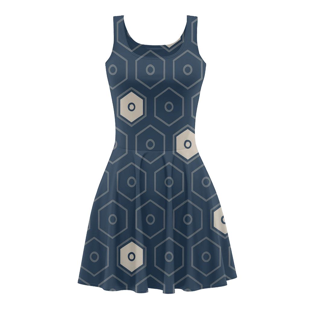 Hex Step Array Signature personalized fit skater dresses