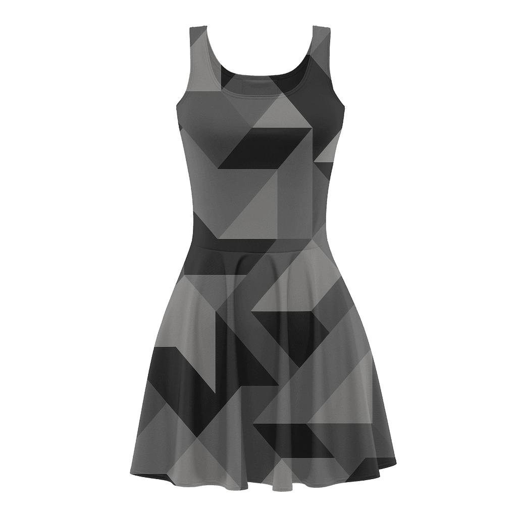 Angular Step Offset unique custom skater dresses
