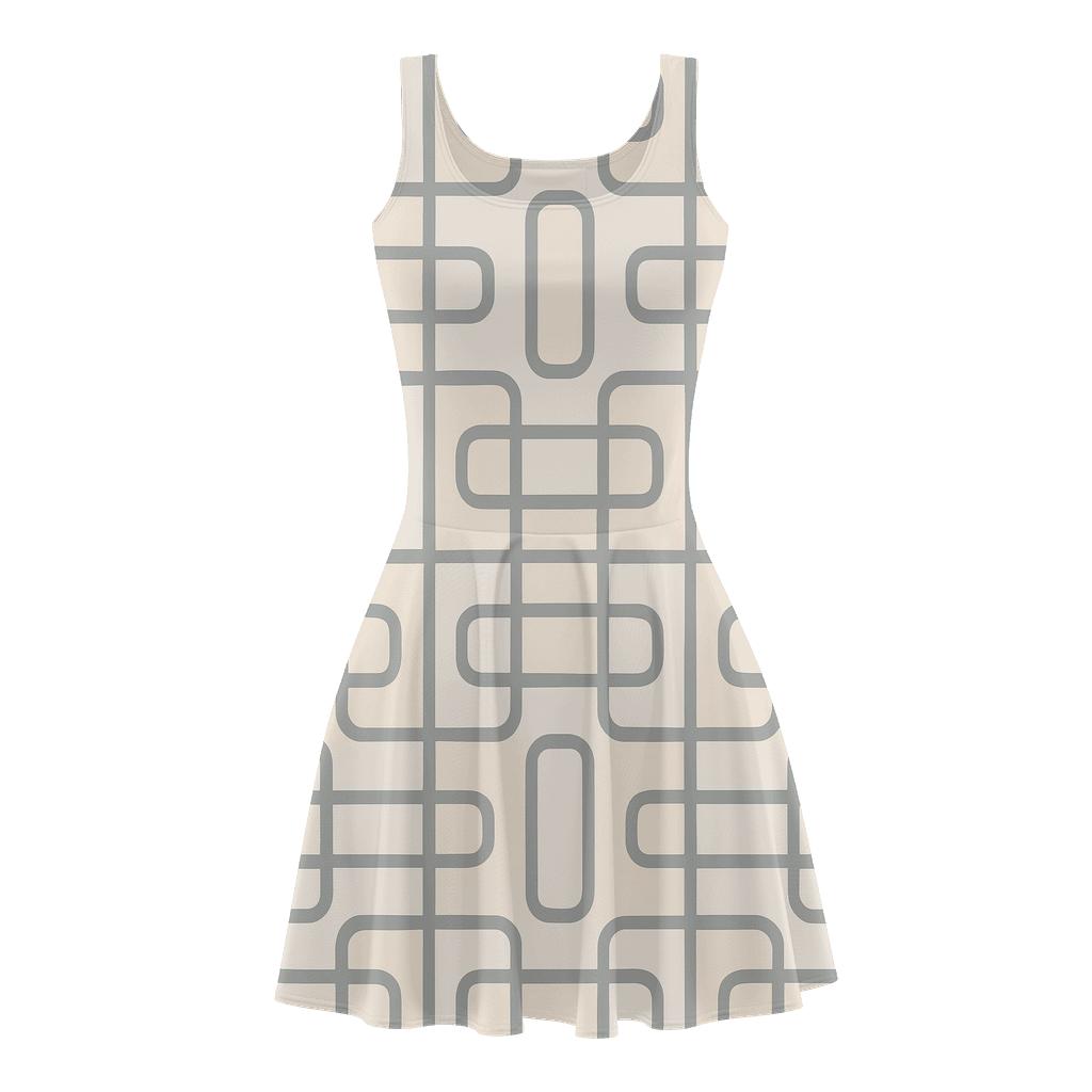 Iterated Edge Loop stylish a-line skater dresses