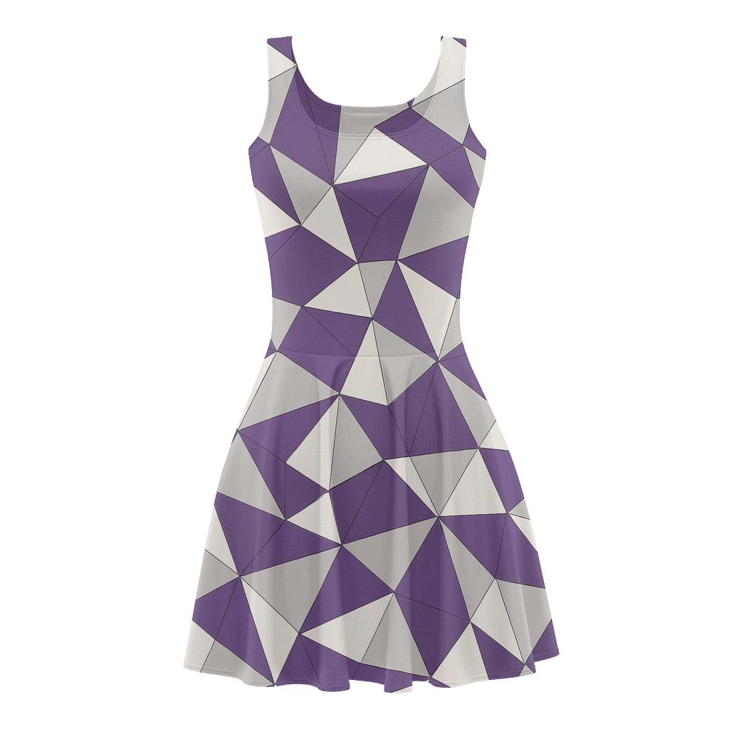 Elite Angular Tessellation unique custom skater dresses