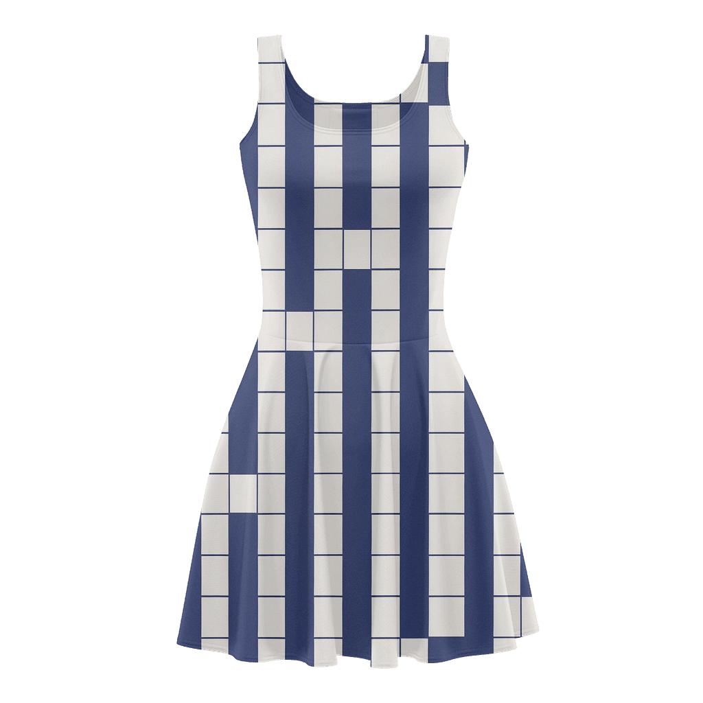 Quantum Lattice Banding unique custom skater dresses