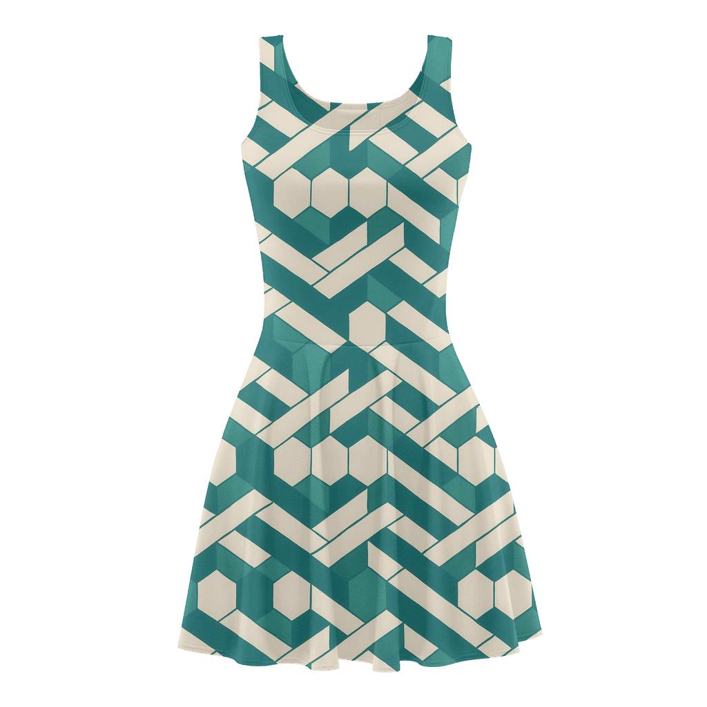 Hex Signature Weave Array custom skater dresses