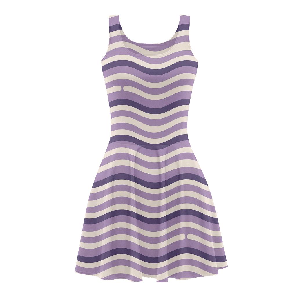 Wave Line Pack comfortable stretch skater dresses