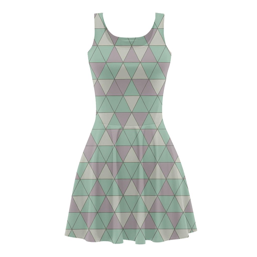 Nested Prism Array personalized fit skater dresses