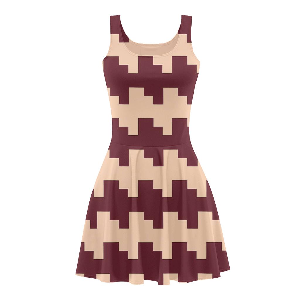 Iterative Edge Fold personalized fit skater dresses
