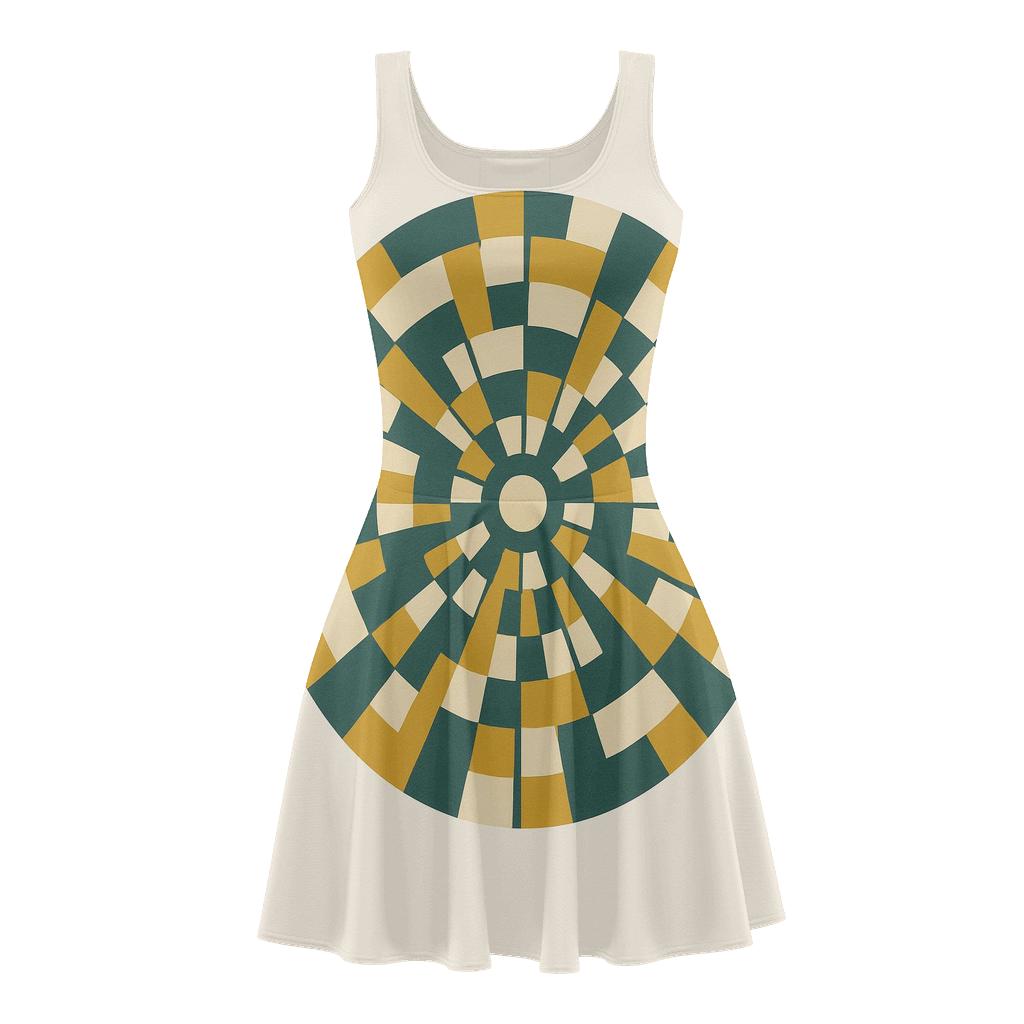 Radial Segment Relay personalized fit skater dresses