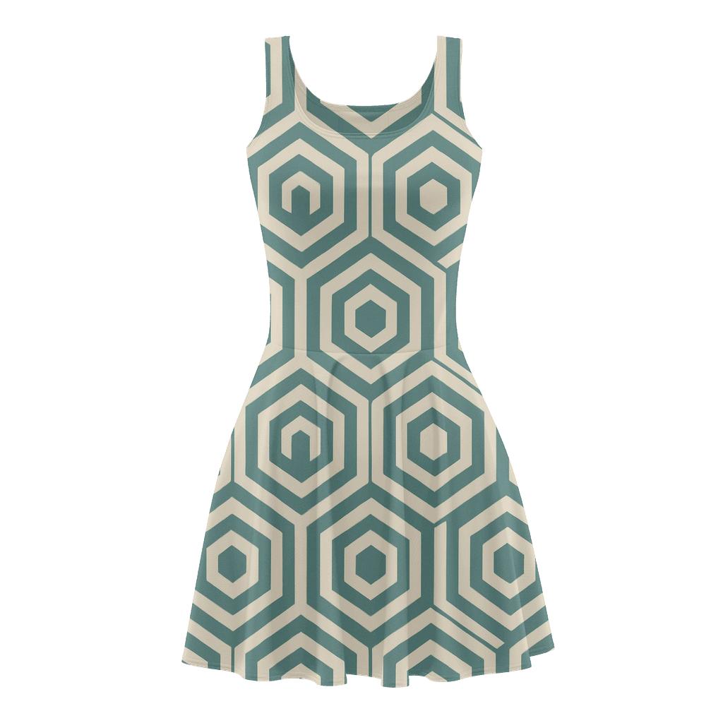 Nested Prism Array unique custom skater dresses