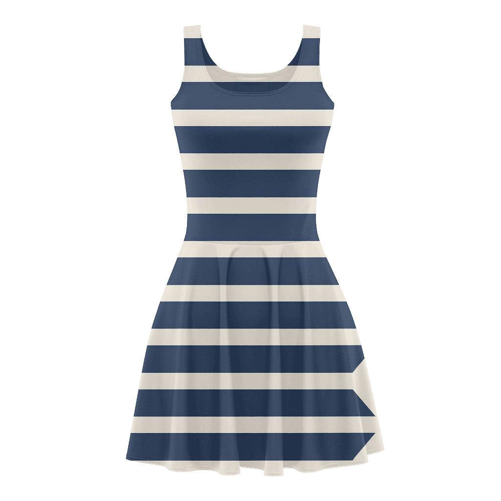 Iterative Edge Fold designer pattern skater dresses