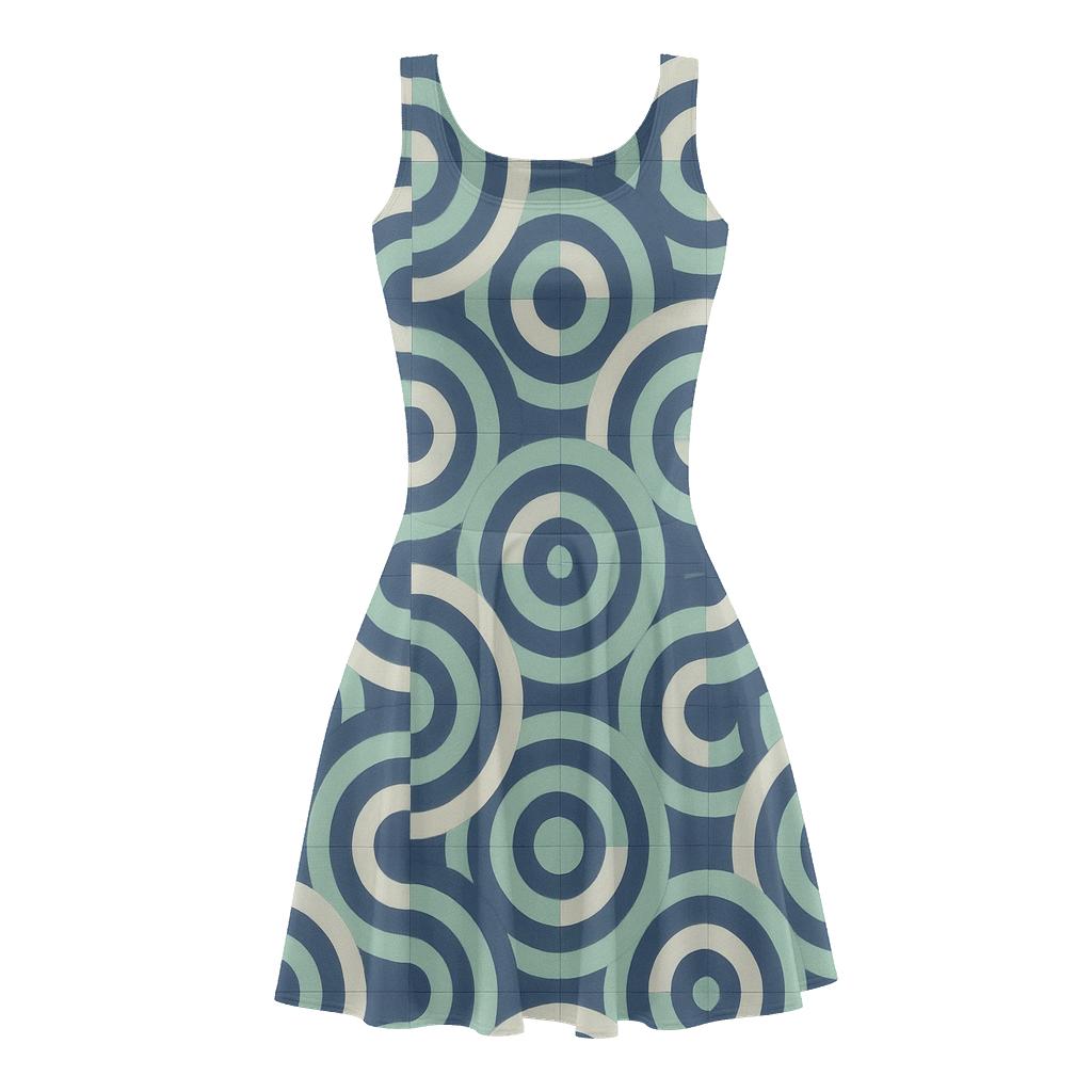 Radial Segment Relay personalized fit skater dresses