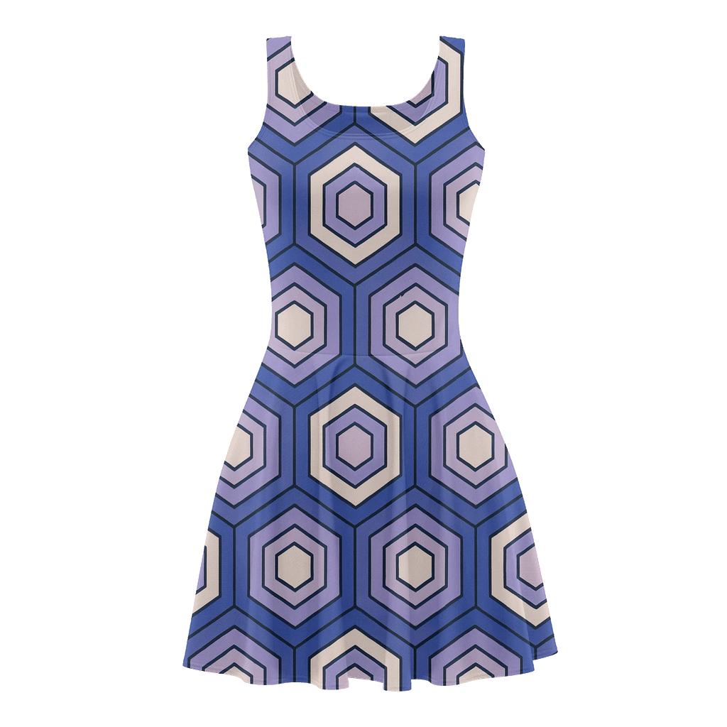 Nested Prism Array personalized fit skater dresses