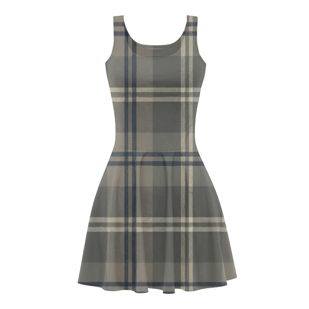 Parallel Crosshatch Study personalized fit skater dresses