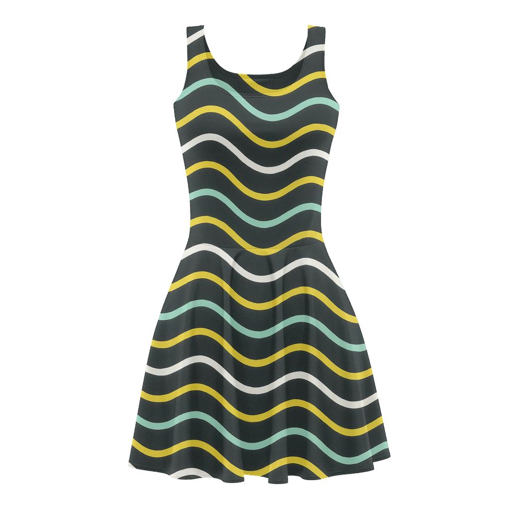 Photon Wave Strands skater dresses for occasions