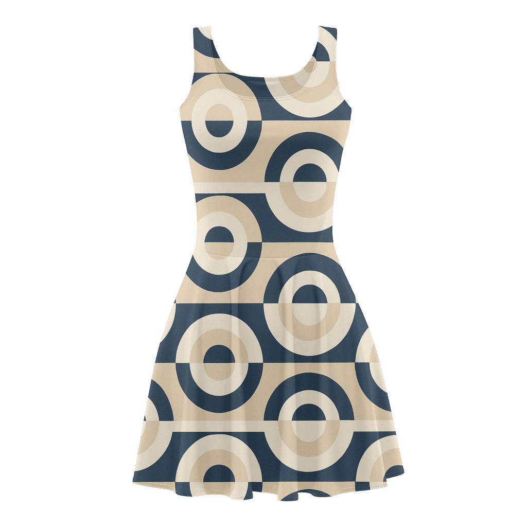 Tidal Ring Modulation skater dresses for occasions