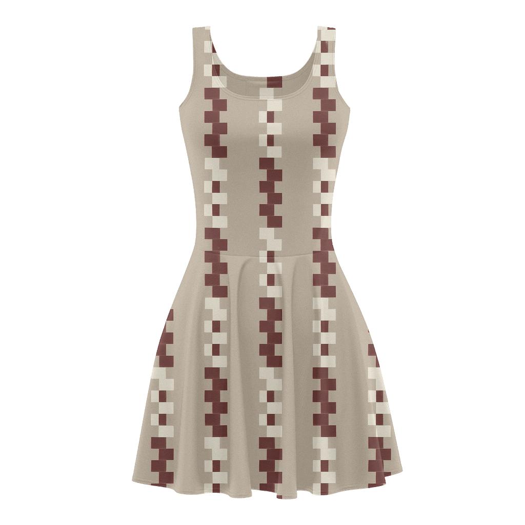 Helix Signal Columns skater dresses for occasions