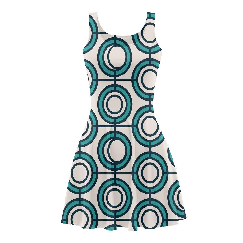 Orbital Lattice Bands personalized fit skater dresses