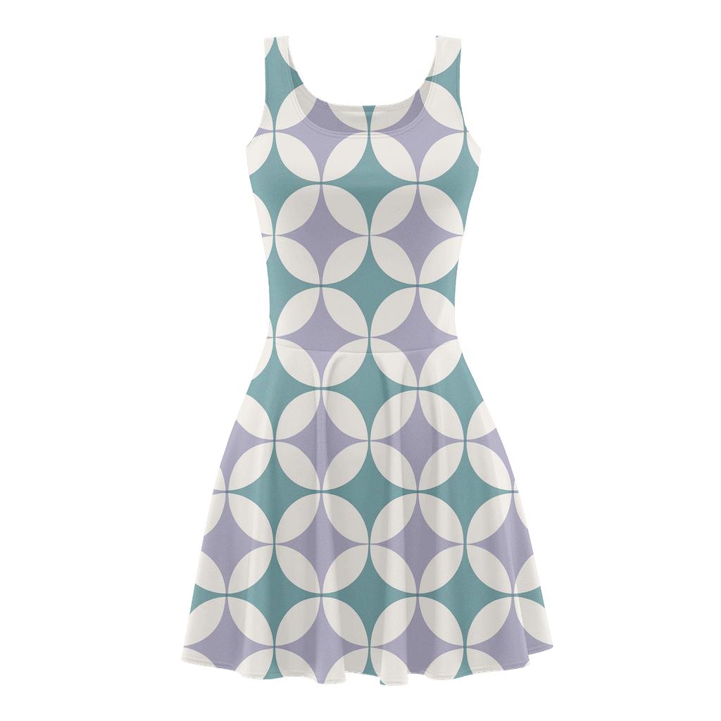 Spectral Ring Tessellation unique custom skater dresses