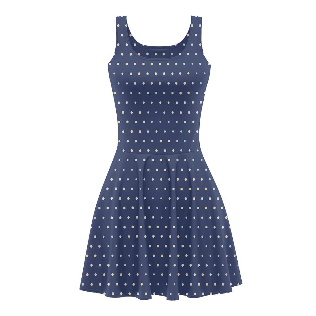 Starfield Dot Drift skater dresses for occasions