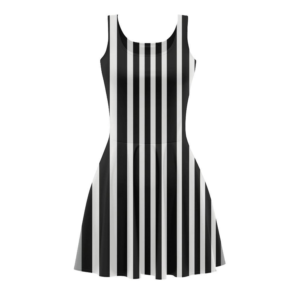 Binary Line Cascade personalized fit skater dresses