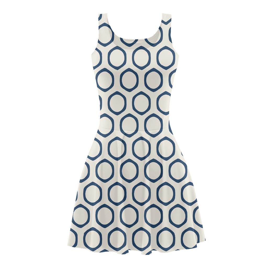 Hex Ring Orbit custom skater dresses