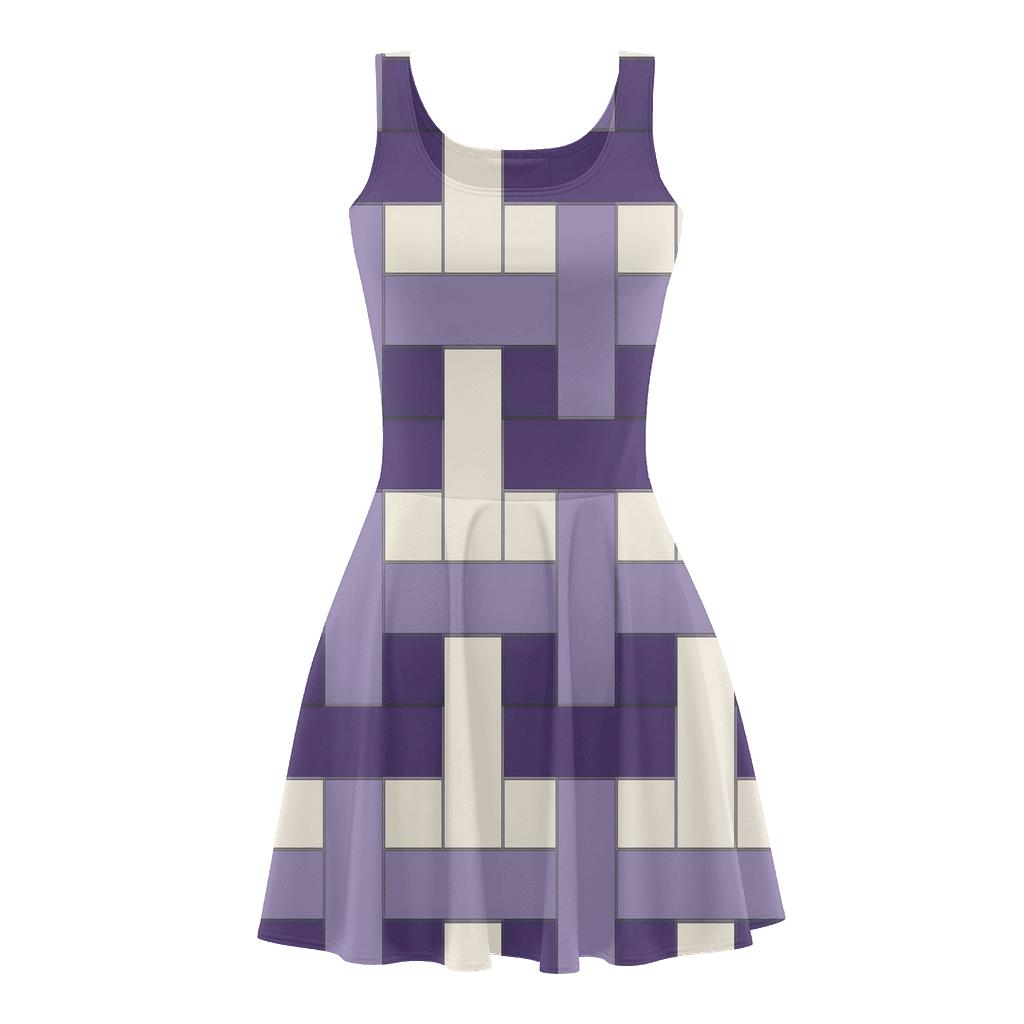 Interlaced Ribbon Matrix personalized fit skater dresses