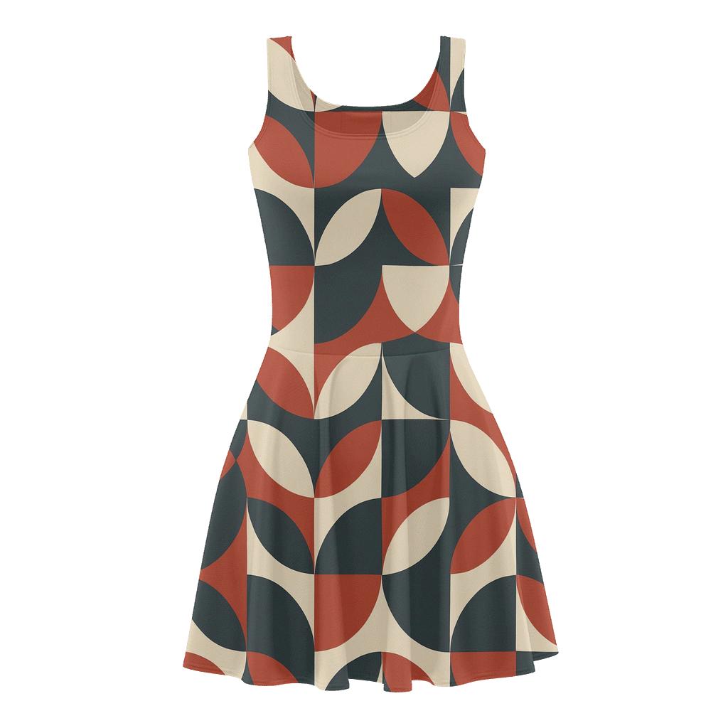 Radial Segment Conveyor unique custom skater dresses