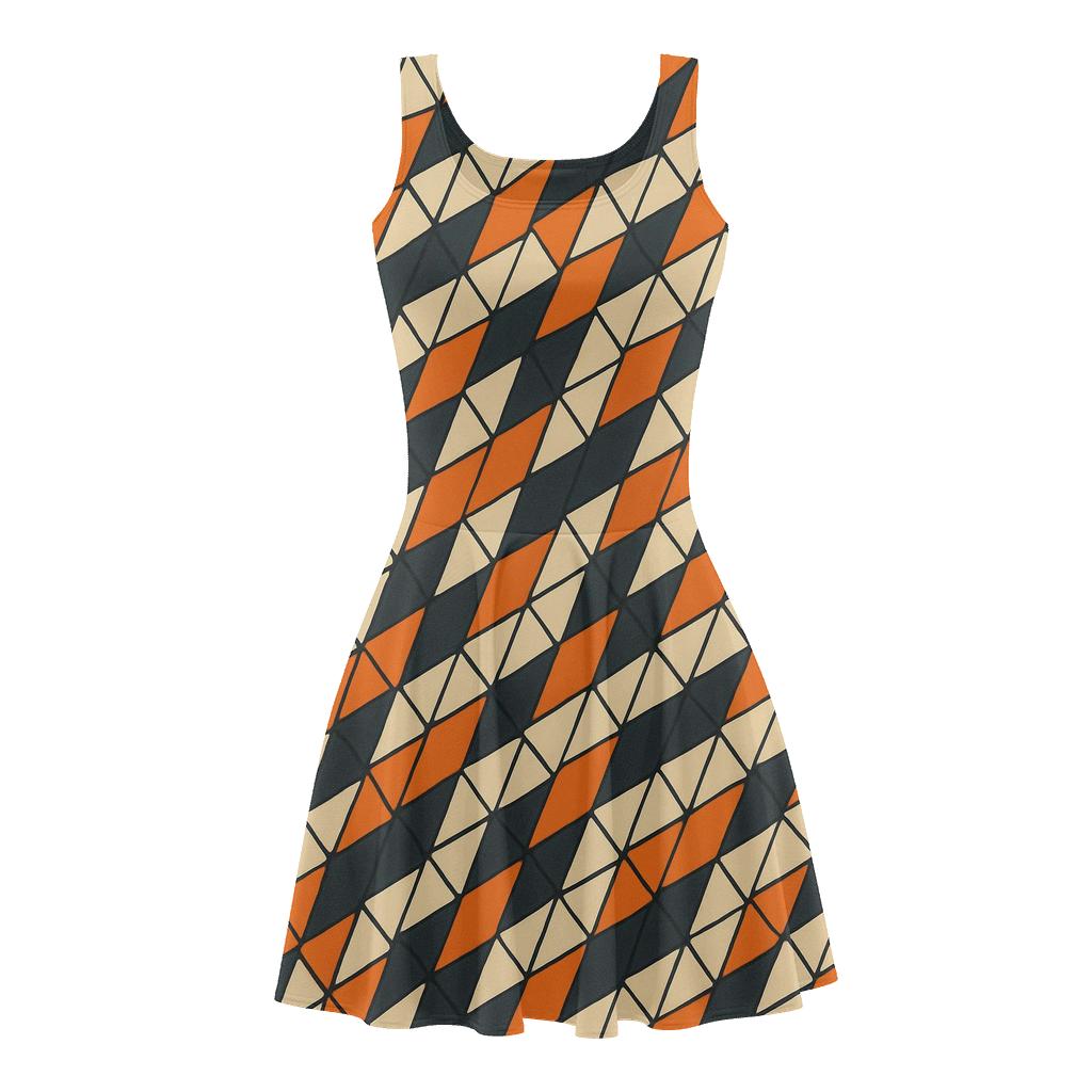 Polygon Shard Conveyor custom skater dresses