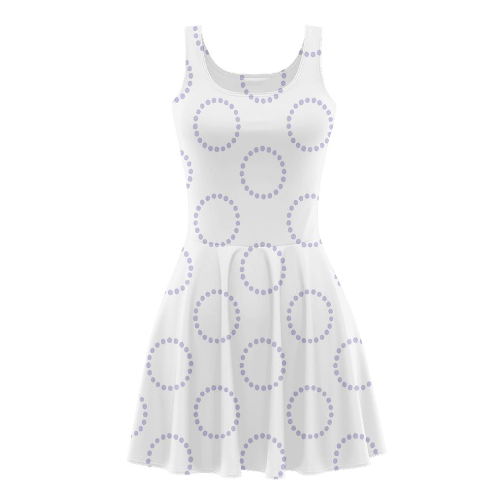Dot Ring Constellation Loop unique custom skater dresses