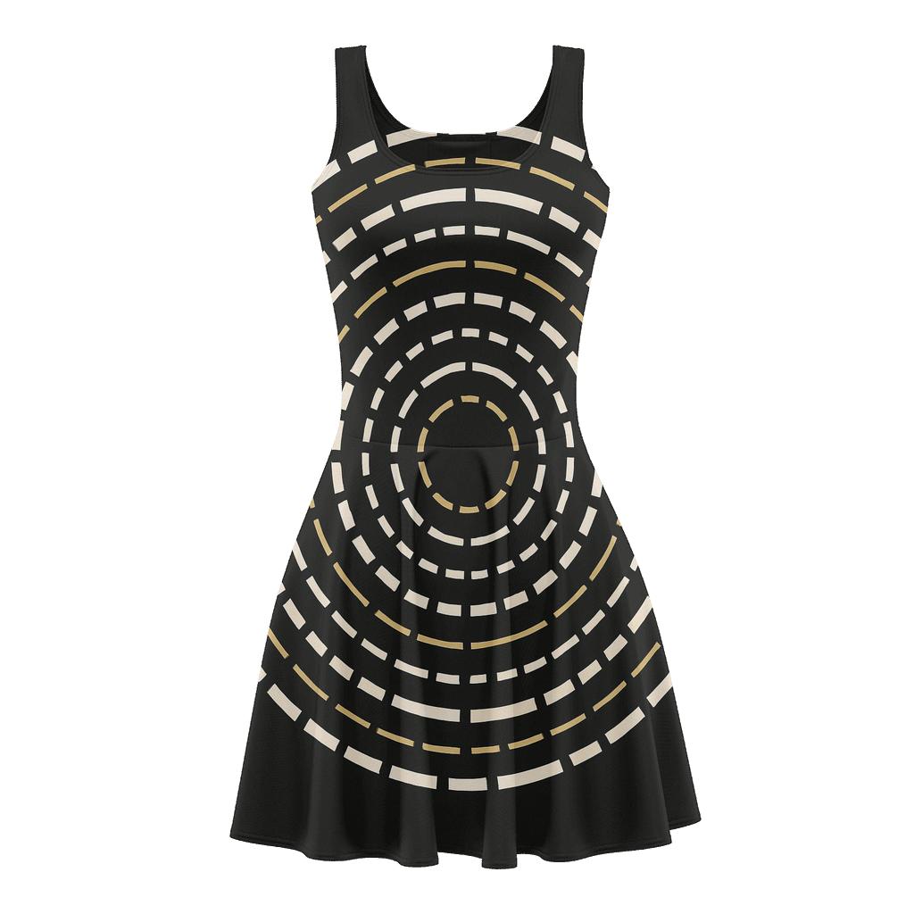 Concentric Track Registers skater dresses for occasions