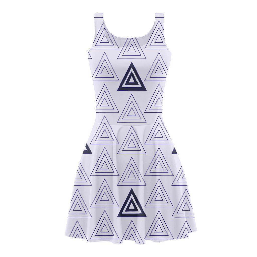 Nested Prism Array comfortable stretch skater dresses