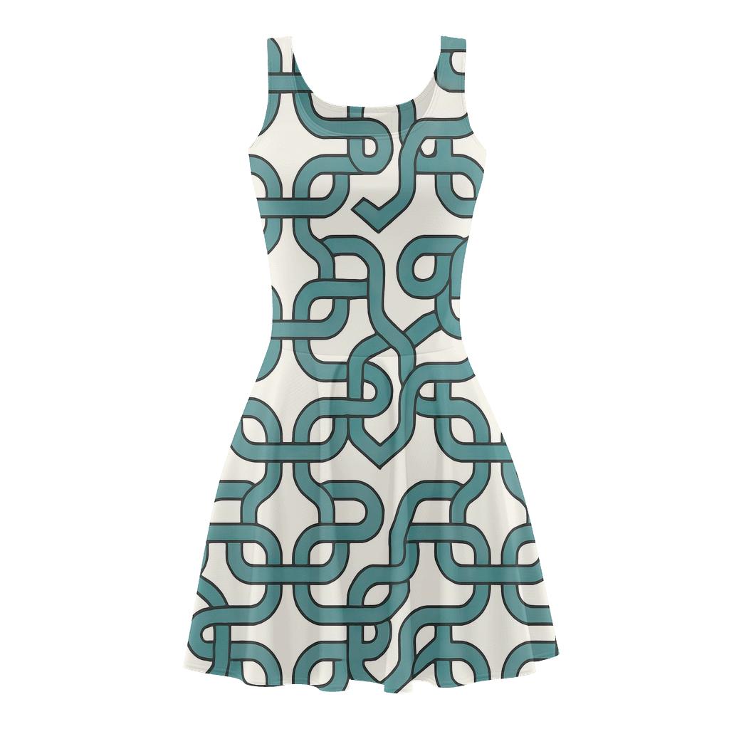 Hex Knot Microchain custom skater dresses