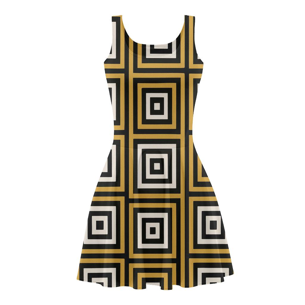 Concentric Track Step Registers custom skater dresses