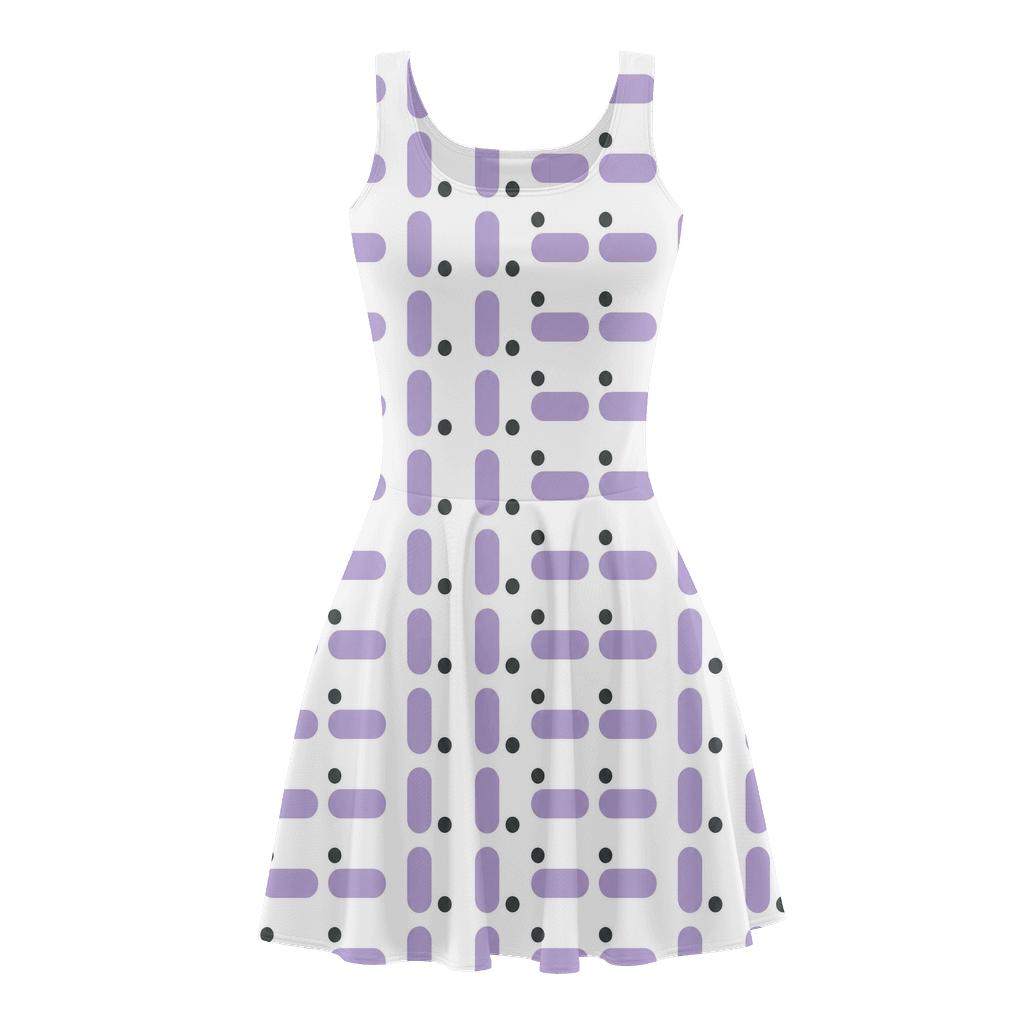 Capsule Grid Shuffle designer pattern skater dresses [AI-3cd8264d-c513f636107b]