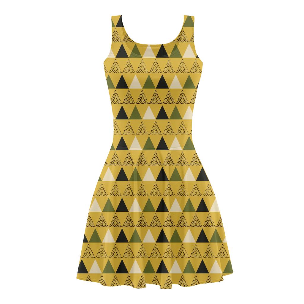Triangular Static Register skater dresses for occasions [AI-8f9e26c8-4d75314ae9c1]