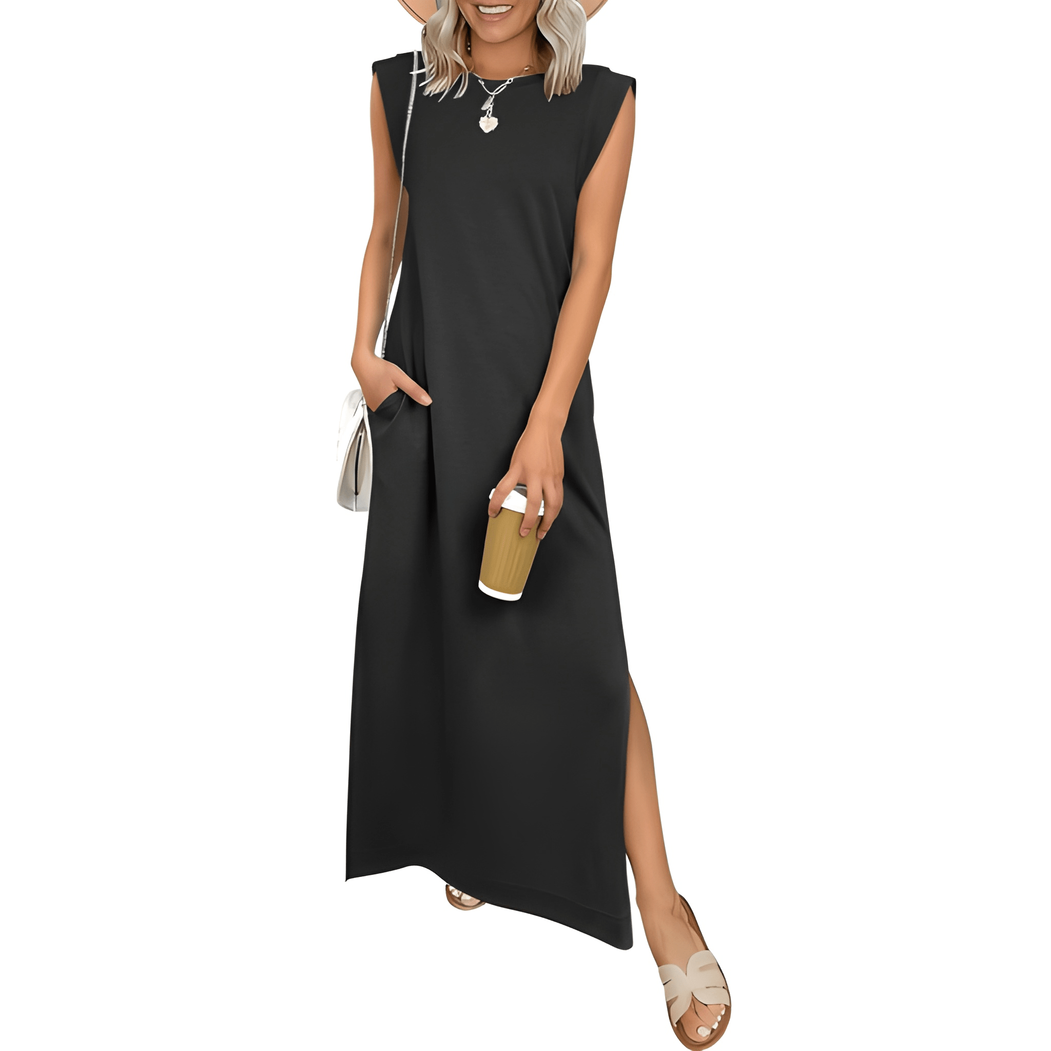 Summer Casual Sleeveless Maxi Dress For Women