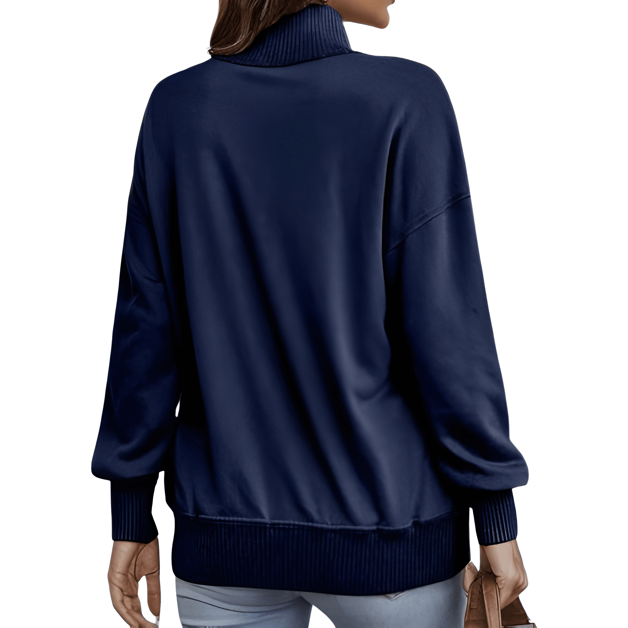 Lightweight Buttoned Drawstring Pullover Top For Women