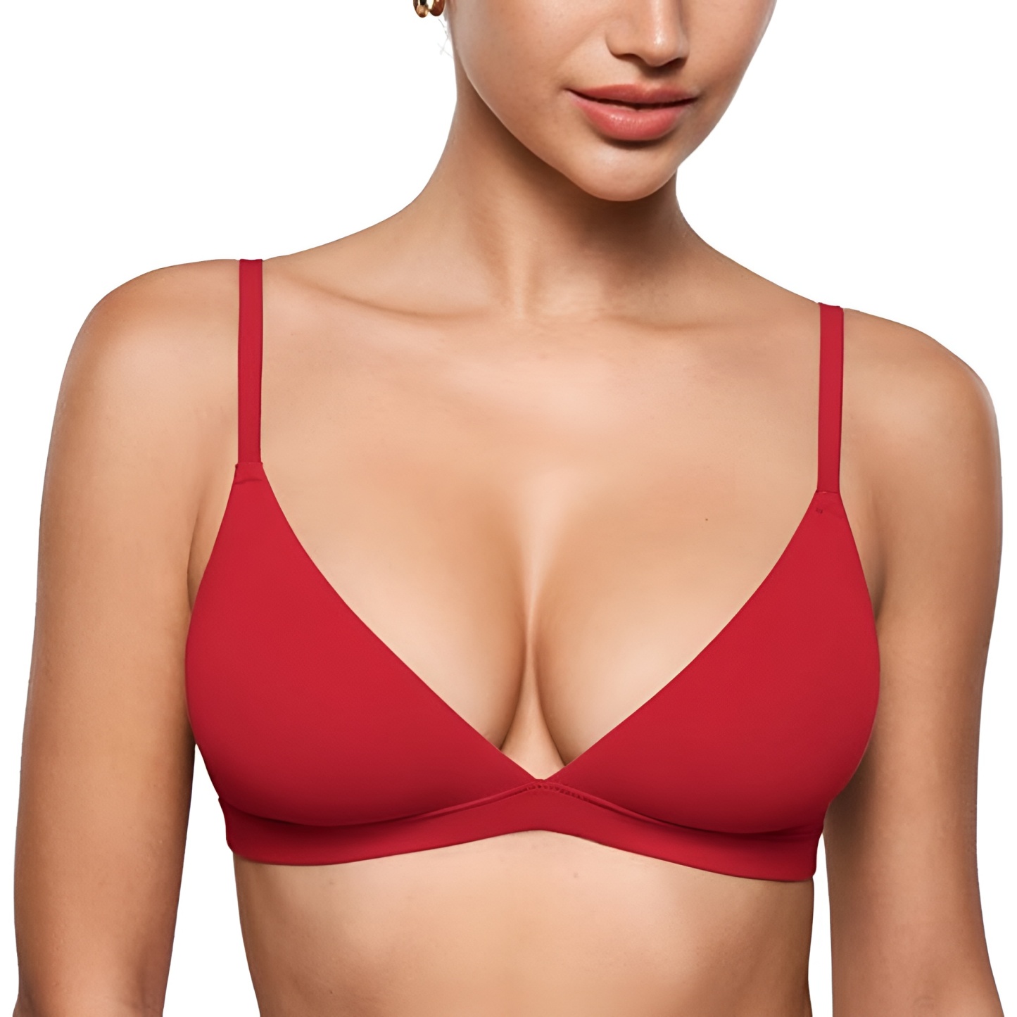 Seamless Triangle Bralette Bra